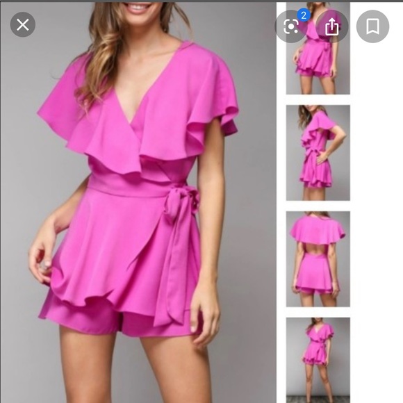 DO+BE Dresses & Skirts - Do + be pink romper